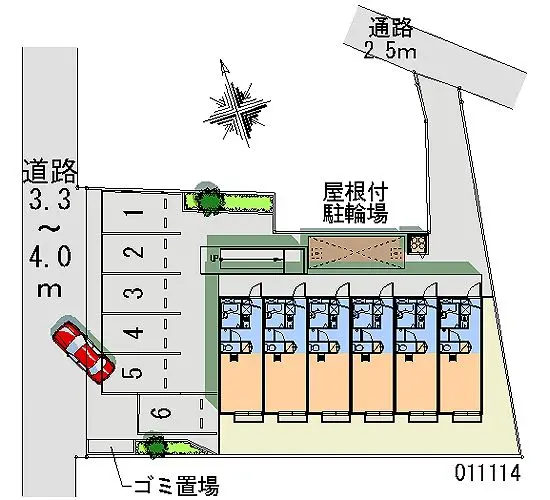 ★手数料０円★昭島市宮沢町　月極駐車場（LP）